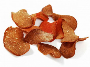 Деревенские гренки со вкусом Сметаны и Лука (Сурские): Ресторанные гренки с холодцом и хреном