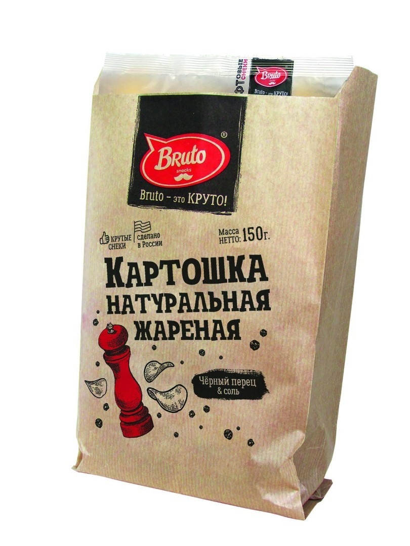 Картофель «Бруто» черный перец 130 гр. в Дзержинском