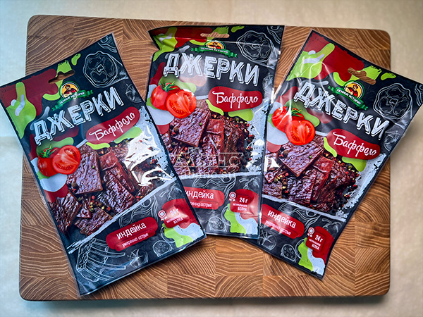 Джерки из индейки "Баффало" 45 гр. в Дзержинском