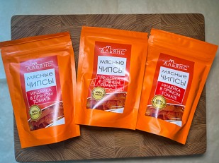 Таранка с перцем: Мясо (АЛЬЯНС) вяленое индейка 