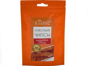 Мясо (АЛЬЯНС) вяленое индейка 500 гр. 