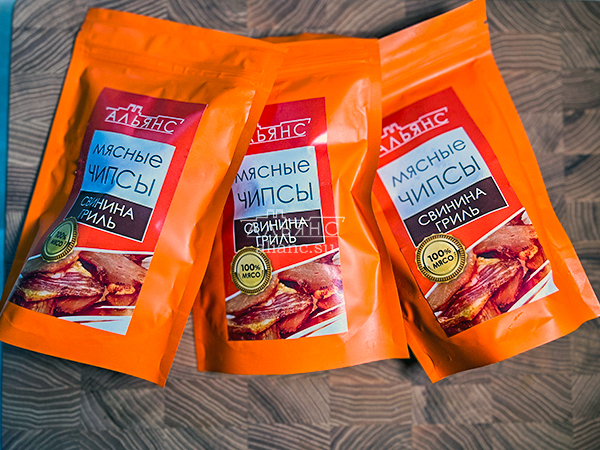 Мясо (АЛЬЯНС) вяленое свинина "Гриль" 50 гр. в Дзержинском