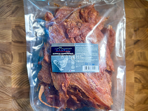 Мясо (АЛЬЯНС) вяленое курица 500гр "С халапеньо" в Дзержинском