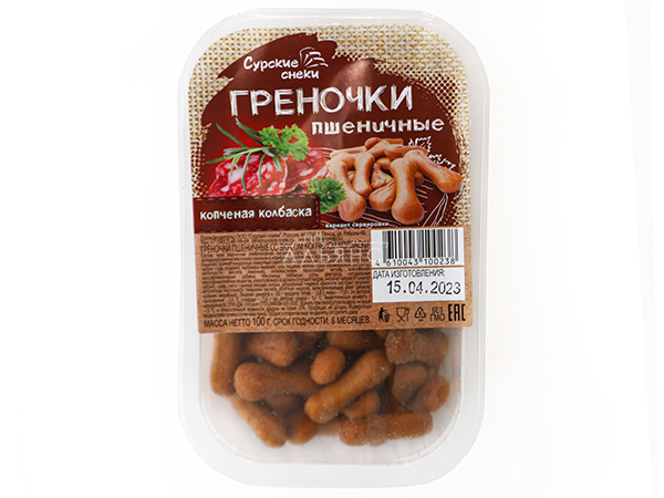 Сурские (ПШЕНИЧНЫЕ) Копченая колбаска (100 гр) в Дзержинском