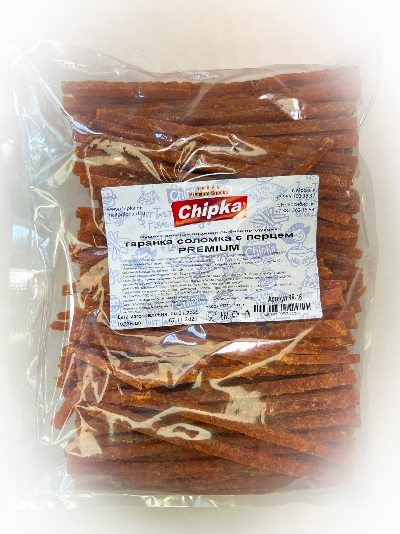Таранка с перцем (соломка) (Chipka ПРЕМИУМ) в Дзержинском