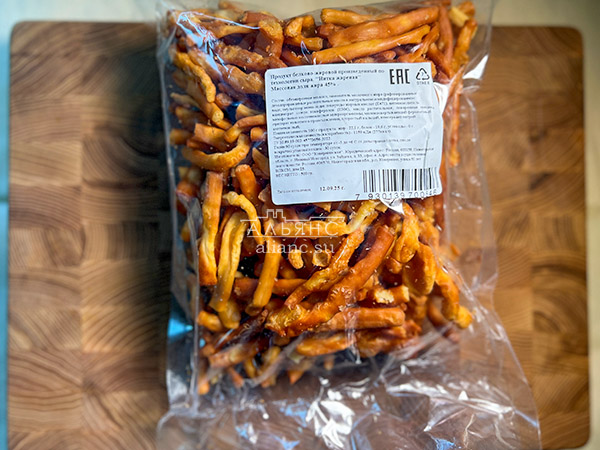 Нитка ЖАРЕНАЯ  Oktobersnack1 кг (сырный продукт) в Дзержинском