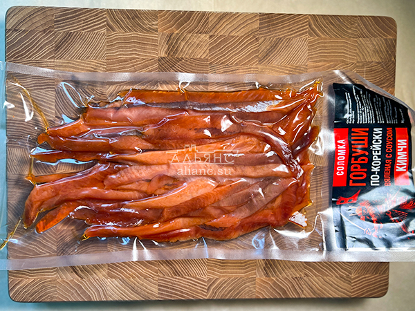 Горбуша соломка по-корейски в Дзержинском