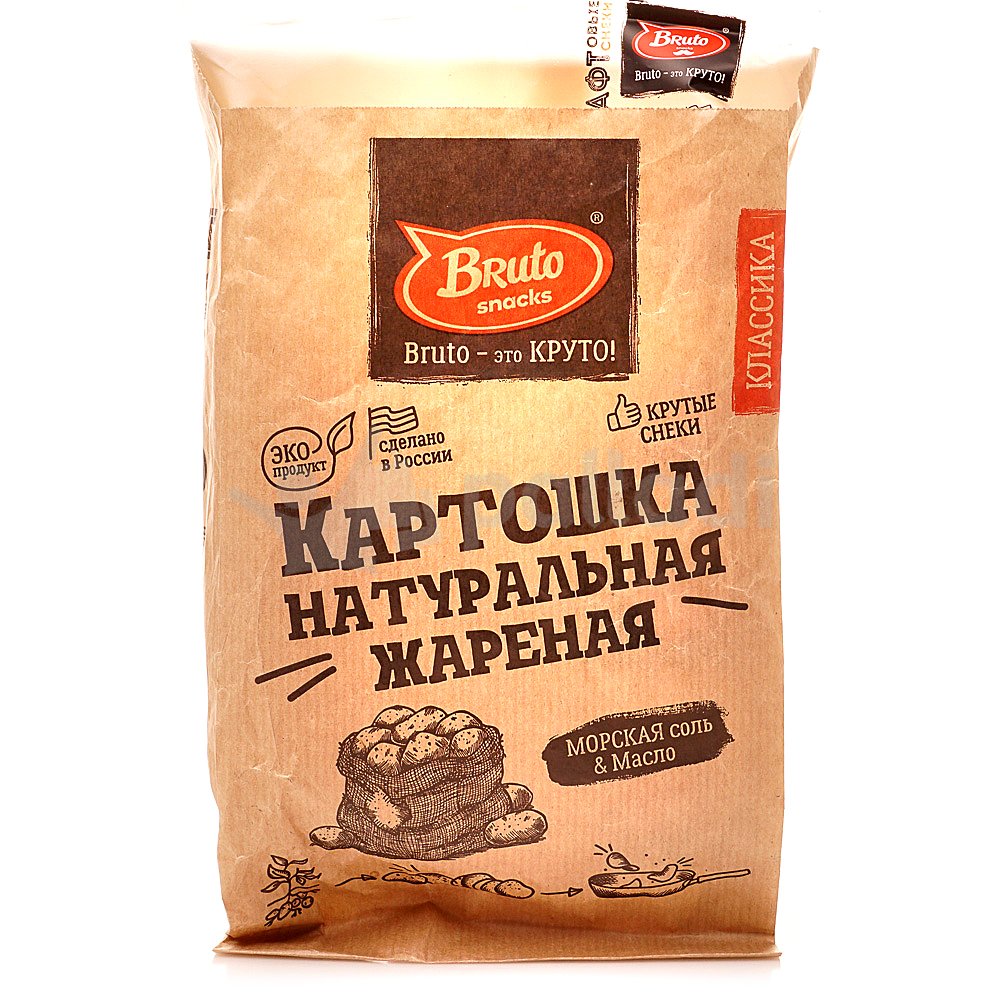 Картофель «Бруто» с солью 70 гр. в Дзержинском