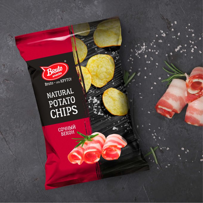 Картофель «Бруто» со вкусом бекона 70 гр. в Дзержинском